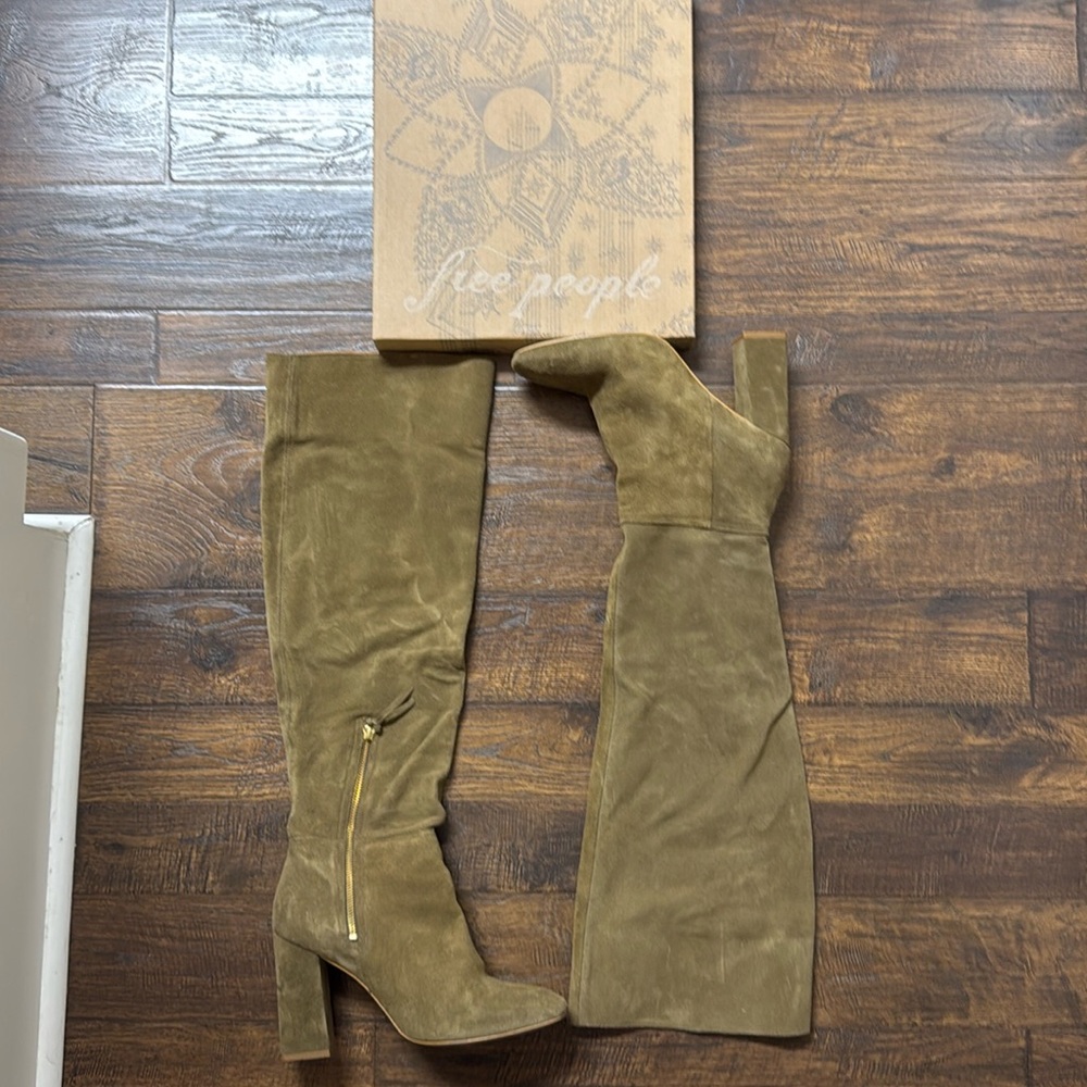 Free People /boot liberty heel / color taupe /size 41 - Picture 2 of 7